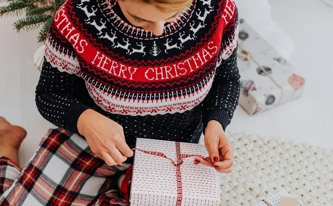  You're too old for Christmas clothes. 